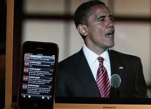 Obama und Social Media: Keine Scheu (Foto: flickr, Quinn Dombrowski)