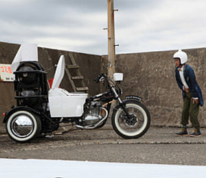 TOTO Neo: Klo-Motorrad geht auf Japan-Tour – Bike mit Biogas-Antrieb soll 600 Meilen zurücklegen