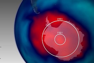 Ozonloch über Südpol groß wie Nordamerika – Ozonschicht über Antarktis und Arktis derzeit besonders dünn