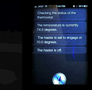 Siri: Steuert Thermostat per Proxyserver (Foto: twitter.com/plamoni)
