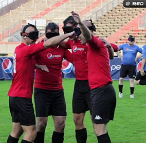 „Sound of Football“ lässt Blinde Fußball spielen – Echtzeit-3D-Umsetzung ermöglicht Orientierung via Audio