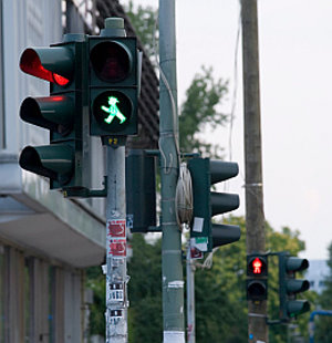 Ampel: Software identifiziert Rotsünder vorab (Foto: FlickrCC/AmpelmannBerlin)