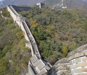 Chinesische Mauer: hält Werbekunden nicht ab (Foto: pixelio.de, M. Traunwieser)