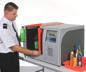 Laser-Scanner prüft Flüssigkeiten in fünf Sekunden – Beschränkungen für Handgepäck sollen 2013 fallen
