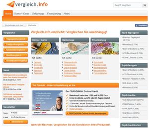 Neues Finanzportal Vergleich.info gestartet: Mehr Infos rund ums Geld – Aktuelle Vergleiche von Finanzprodukten, Ratgeber und News kostenlos nutzen