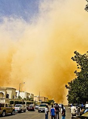 Sandsturm: Druck auf Lunge steigt mit Klimawandel (Foto: Flickr/Sharm)