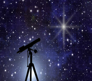 Teleskop: Weltall als Inspirationsquelle (Foto: pixelio.de, Gerd Altmann)