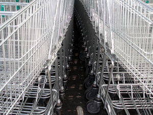 Einkaufswagen: Konsum wichtiger als Infrastruktur (Foto: pixelio.de, P. Smola)