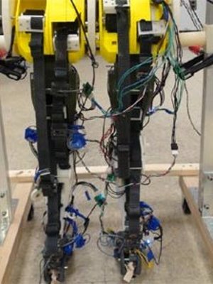 Roboterbeine: Maschine erhält Kontrolle über Bewegung (Foto: BBC)