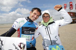 Youri Zoon fliegt zum dritten Sieg im Freestyle - Niederländer gewinnt beim Beetle Kitesurf World Cup die Königsdisziplin