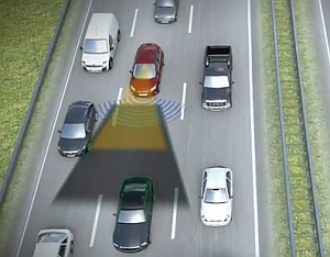 Traffic Jam Assist: Entlastung des Lenkers bei Stau (Foto: YouTube/fordvideo1)