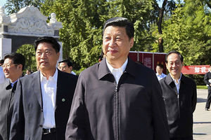 Xi Jinping: Informationsperre für die Medien (Foto: New China News Agency)