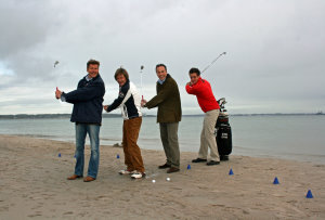 3. Beach-Golf-Cup am Aktionsstrand von Scharbeutz