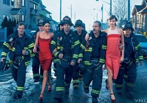 Vogue provoziert mit Fotostrecke zu Hurrikan Sandy – Models posieren neben Helfern – Für Kritiker „geschmacklos“