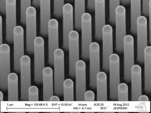 Nanodrähte ermöglichen günstige Solarzellen – Forscher erreichen gute Effizienz bei geringem Materialverbrauch
