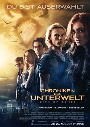 CHRONIKEN DER UNTERWELT – CITY OF BONES, Europapremiere am 20. August in Berlin