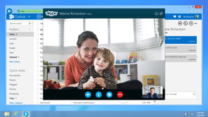 Skype: wird in den E-Mail-Dienst Outlook integriert (Foto: blogs.skype.com)