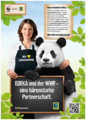 Kampagne für mehr Nachhaltigkeit / EDEKA und WWF informieren über bewussten Genuss