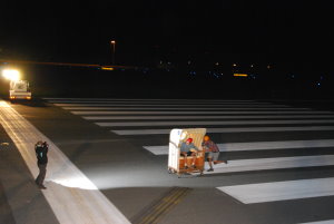 Das erste Strandkorbrennen am Lübeck Airport – Teams gaben vollen Einsatz bei der Runway Challenge