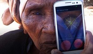 Sehtest: Forschung zur Smartphone-App bald abgeschlossen (Foto: peekvision.org)