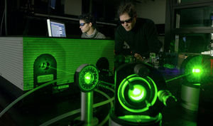 Laser: könnte Wartezeiten am Schalter verkürzen (Foto: msutoday.msu.edu)