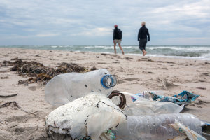 200 Müllteile auf 100 Metern Strand – Zu viel Plastik landet in der Umwelt – NABU ruft am 20. September zum bundesweiten Küstenputz auf