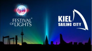 1. Festival of Lights in Kiel bietet Lichtershow auf dem Kieler Rathausplatz – Kieler Bürgerinnen und Bürger werden Teil des größten Licht-Weihnachtsbaumes