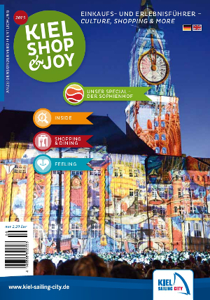 KIEL Shop & Joy 2015 – Neuauflage des Shopping- und Erlebnisführers für Kiel und Umgebung