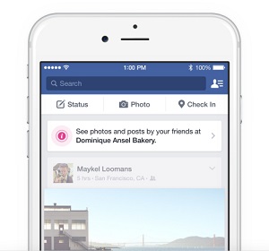 Facebook macht Foursquare Konkurrenz