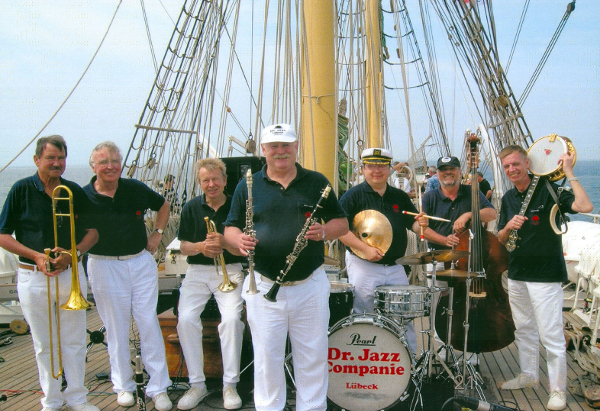 Frühschoppen mit Dr. Jazz Companie auf Fehmarn