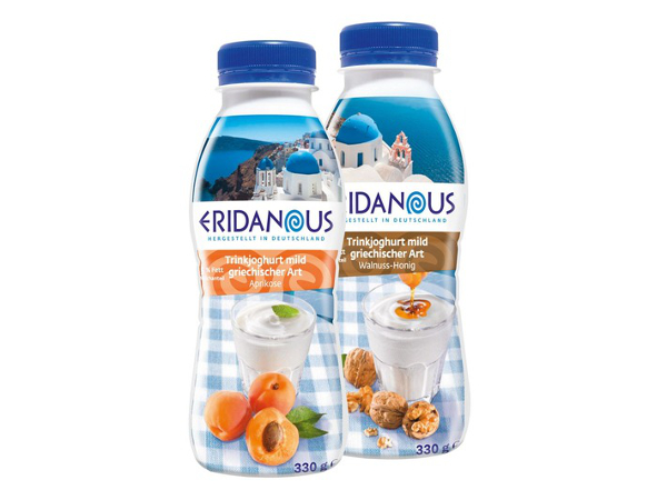 Die Molkerei Gropper GmbH & Co. KG informiert über einen Warenrückruf des Produktes „Eridanous Trinkjoghurt mild griechischer Art 3,5 %, 330 g Flasche“