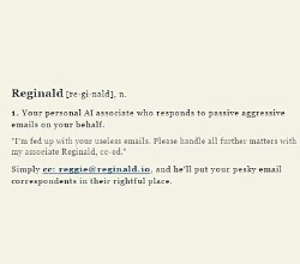 „Reginald“ führt nervige E-Mailer an der Nase herum – Wird E-Mail-Adresse in CC gesetzt, antwortet Algorithmus automatisch