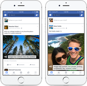Facebook startet Bildbeschreibung für Blinde – Automatische Objekterkennung ermöglicht Feature zunächst unter iOS