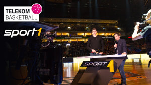 Basketball Bundesliga: Neue Vereinbarung mit der Telekom: SPORT1 überträgt in den kommenden zwei Saisons jeweils bis zu 48 Live-Spiele